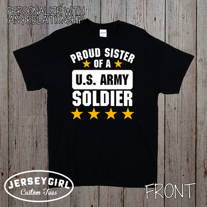 Proud Parent of a US Army Soldier Shirt