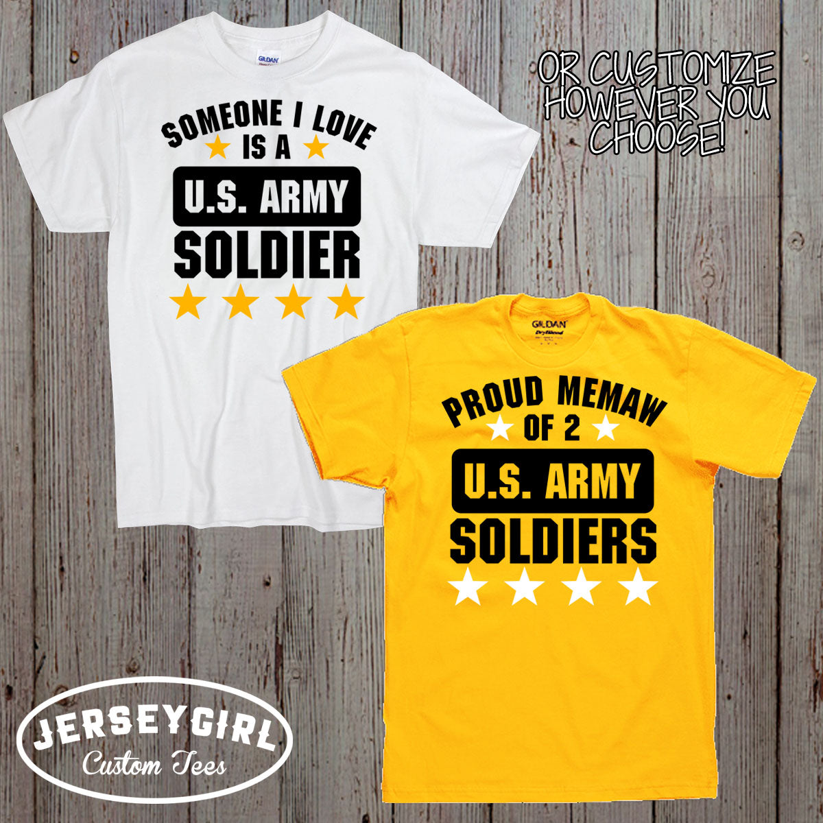 Proud Parent of a US Army Soldier Shirt