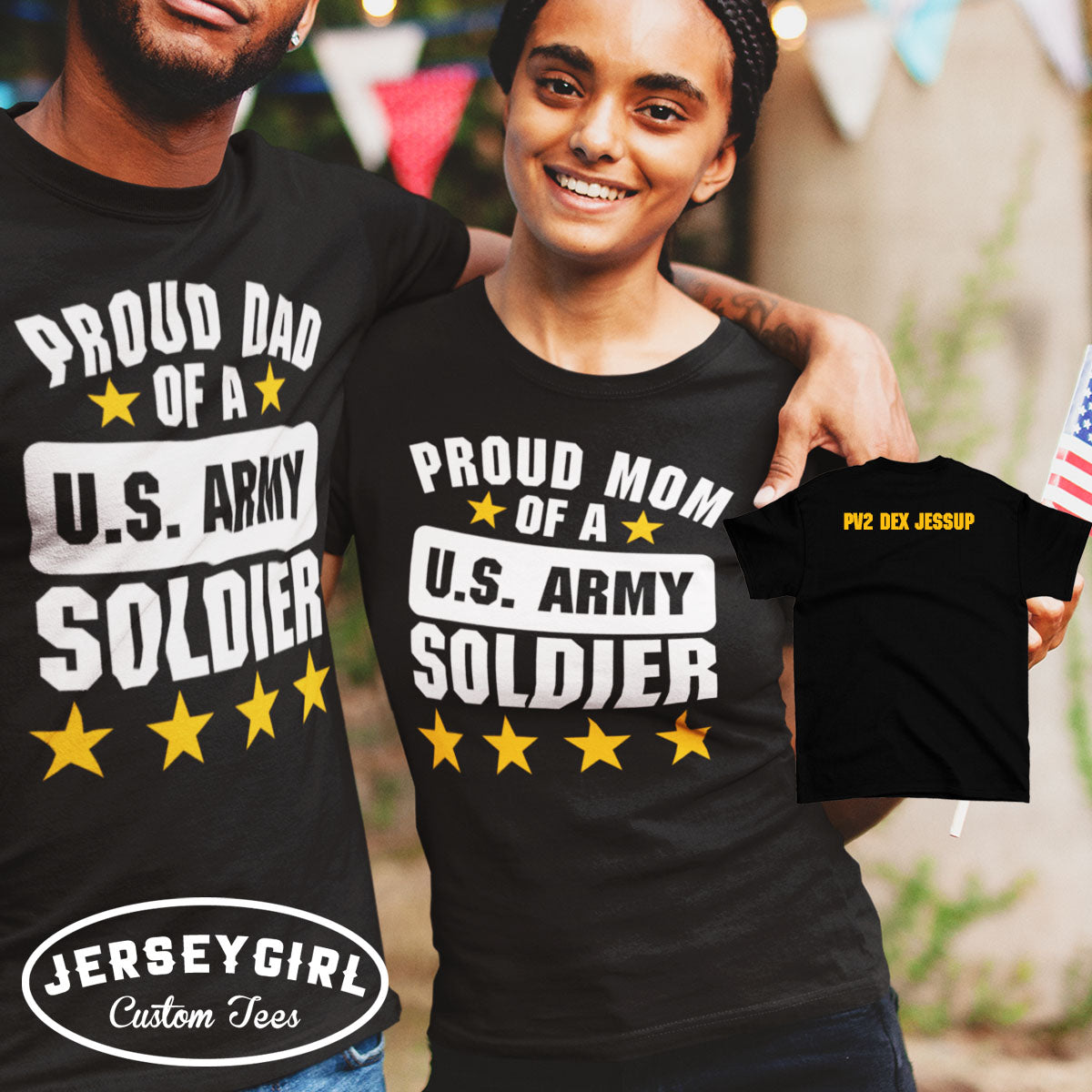 proud parent of a US Army soldier shirts