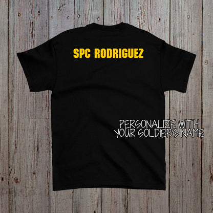 proud parent of a US Army soldier shirts