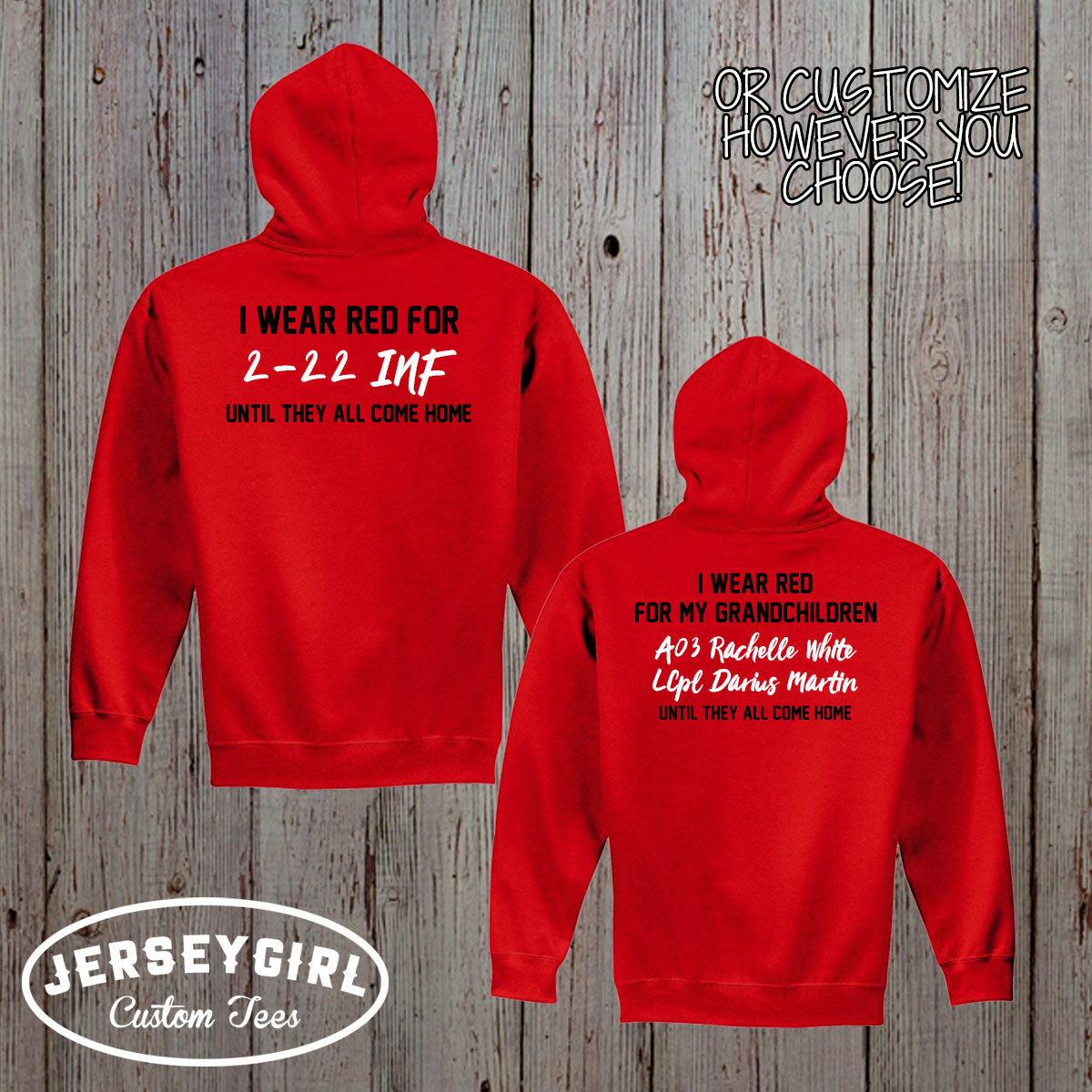 Custom Remember Everyone Deployed RED Friday Sweatshirt