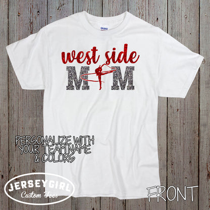 custom rhythmic gymnastics mom shirt