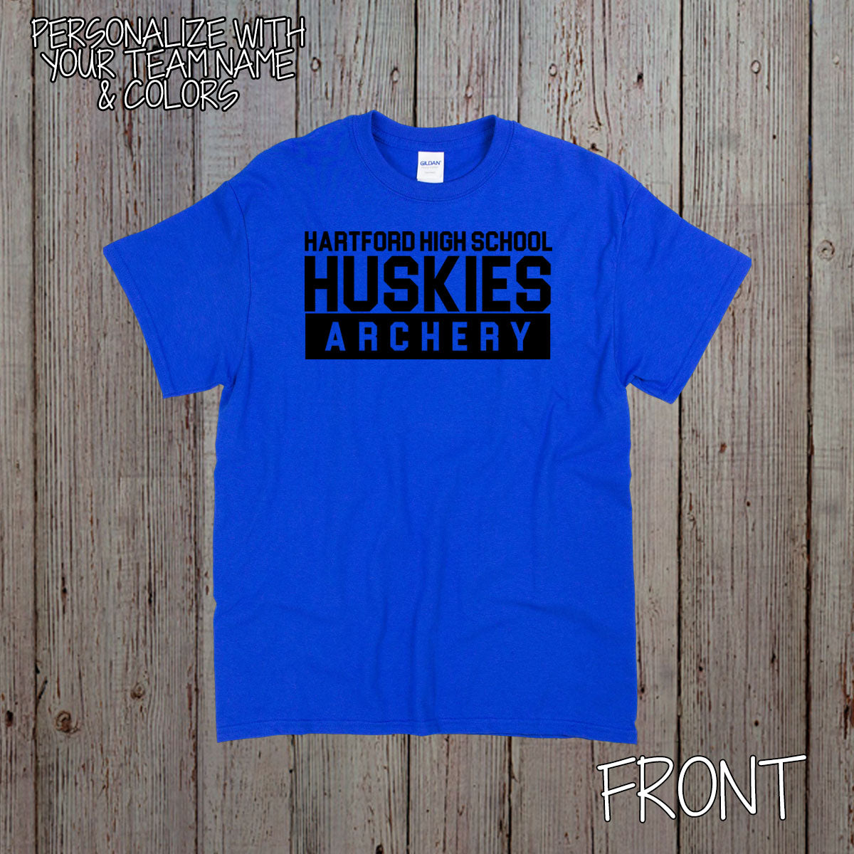 school archery team shirts