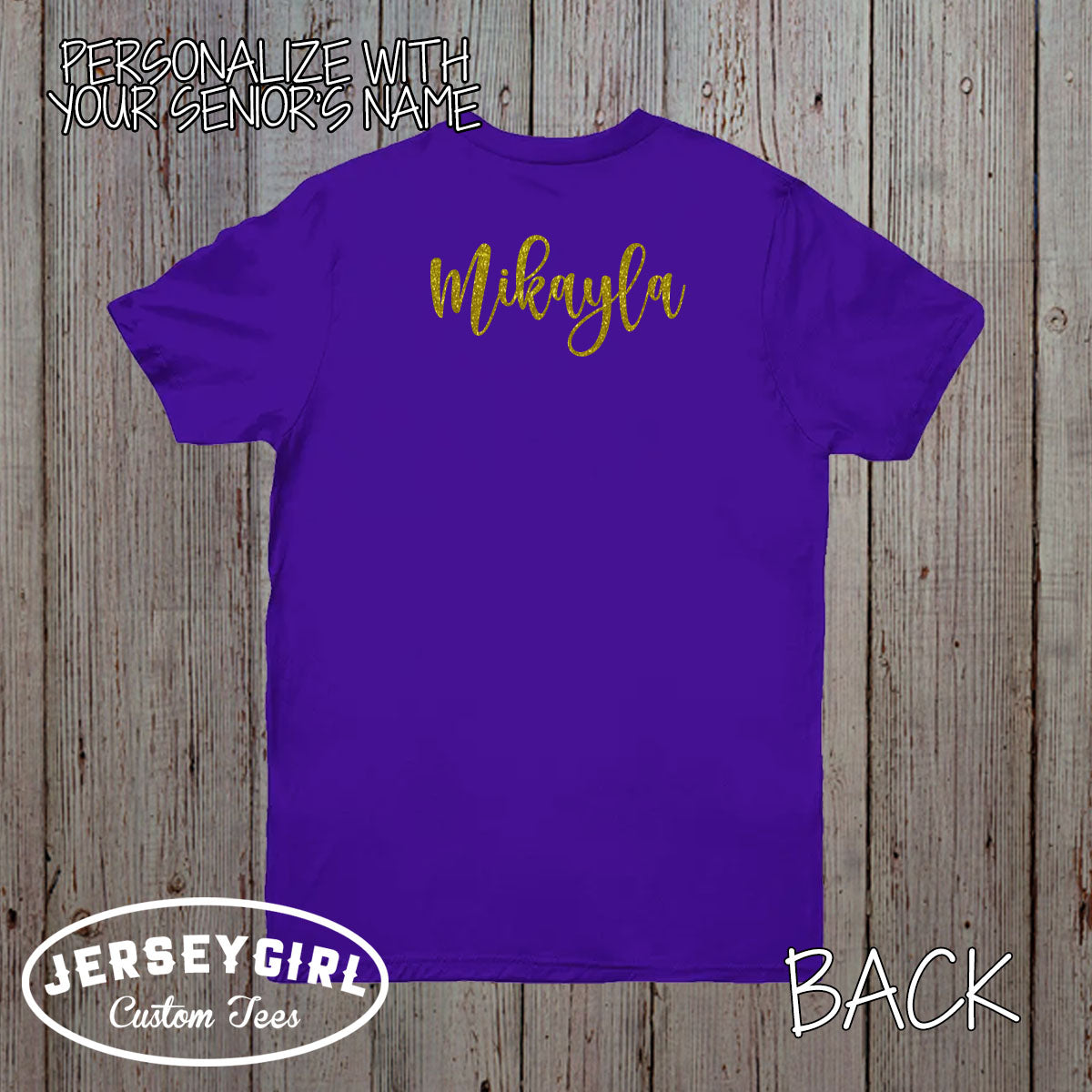 custom glitter senior mom shirts