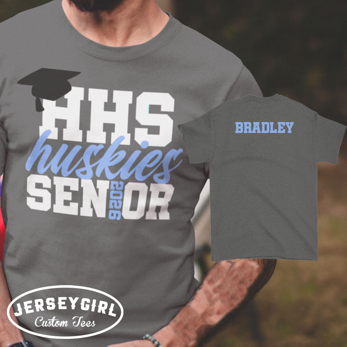 personalized high school senior shirt