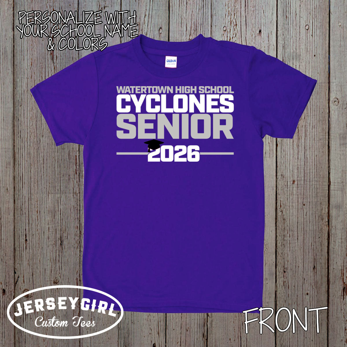 custom 2027 Senior shirt