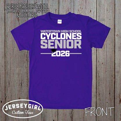 custom 2027 Senior shirt