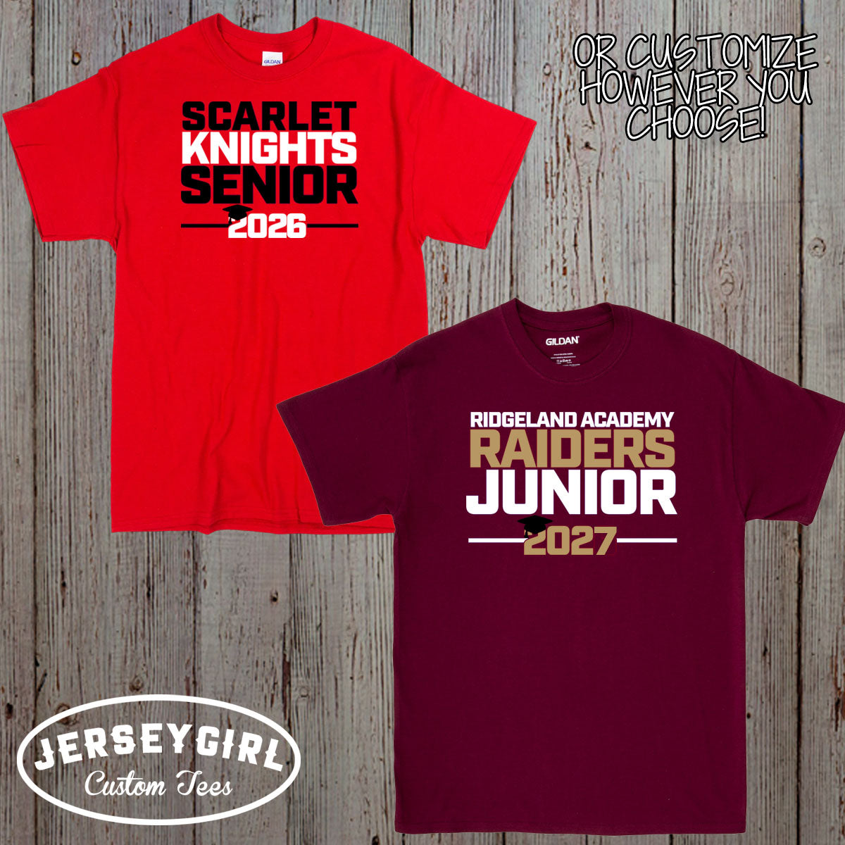 custom 2027 Senior shirt