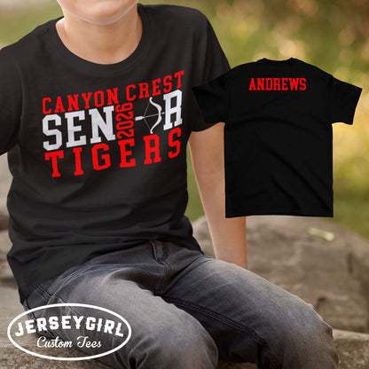 personalized archery senior shirt