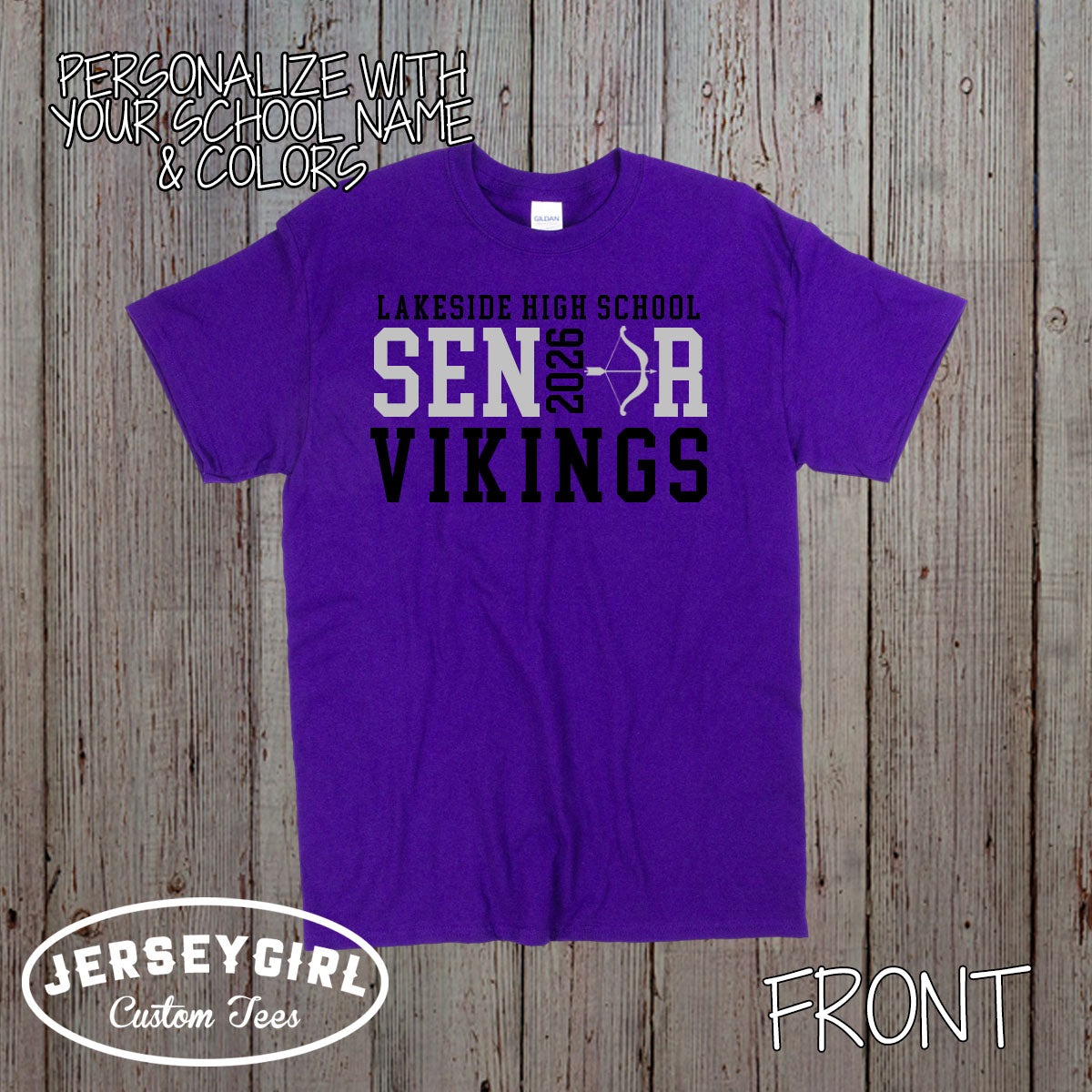 personalized archery senior shirt