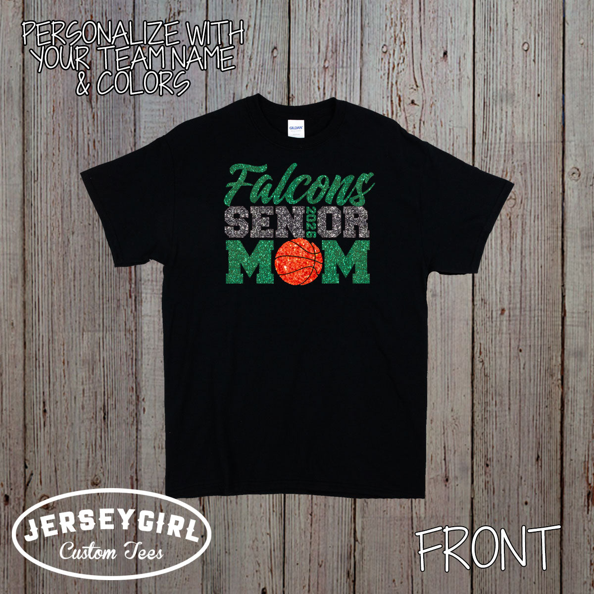 custom senior basketball mom shirts