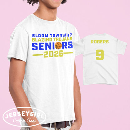 custom basketball seniors shirts