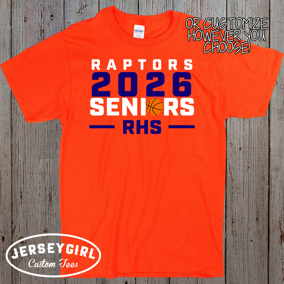 custom basketball seniors shirts