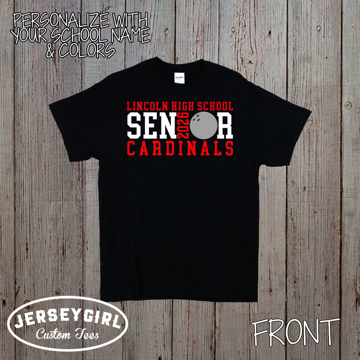 personalized senior bowling shirts