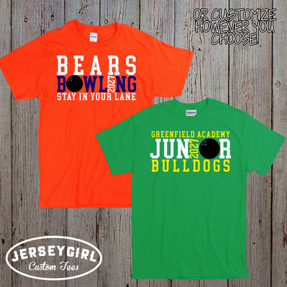 personalized senior bowling shirts