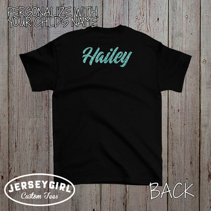 custom color guard senior mom shirt