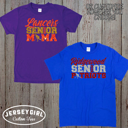 custom field hockey senior mom shirts