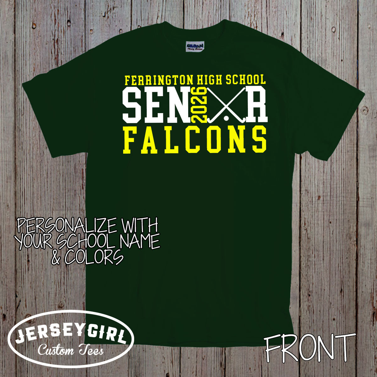 custom field hockey senior shirt