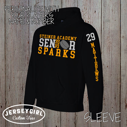 custom hockey senior hoodies