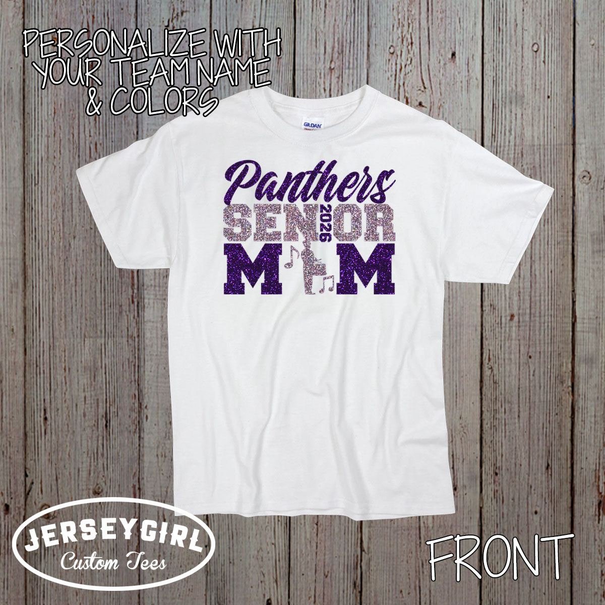 custom marching band senior mom shirt