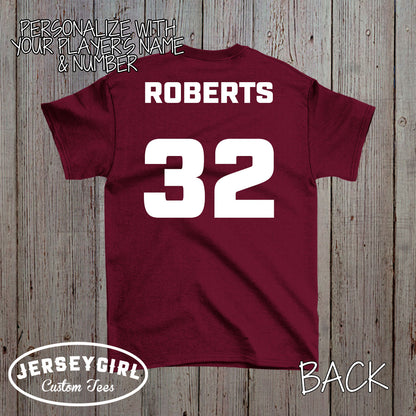 custom hockey seniors night shirt