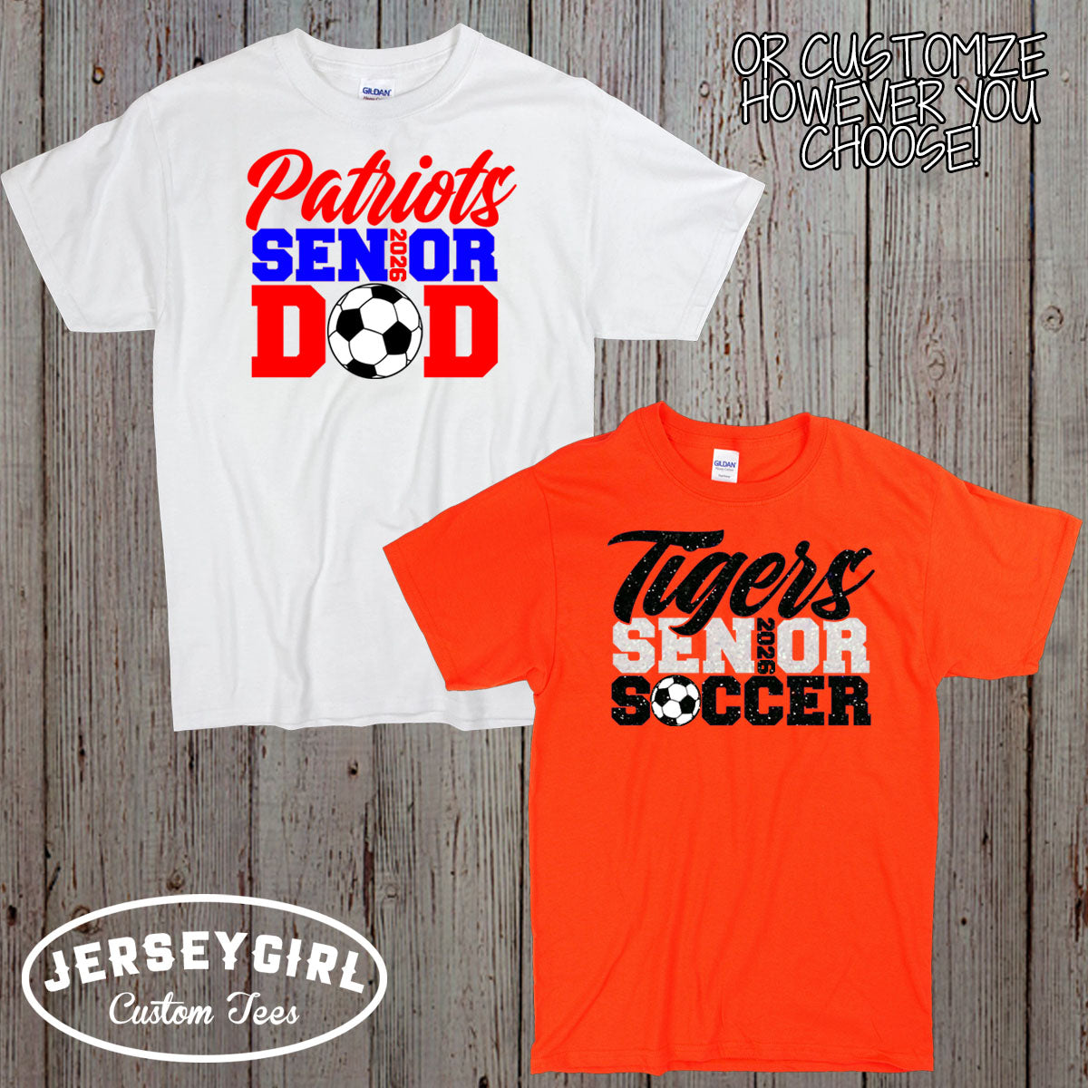 custom soccer senior mom shirt