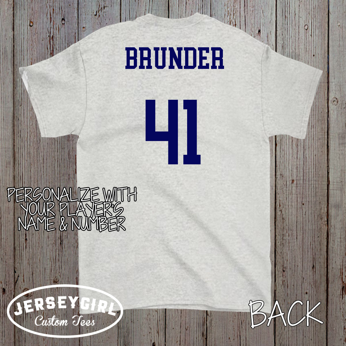 custom soccer senior shirt