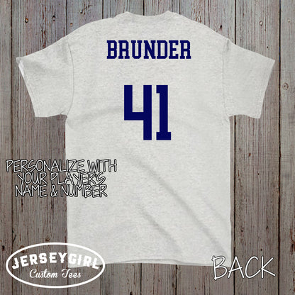 custom soccer senior shirt