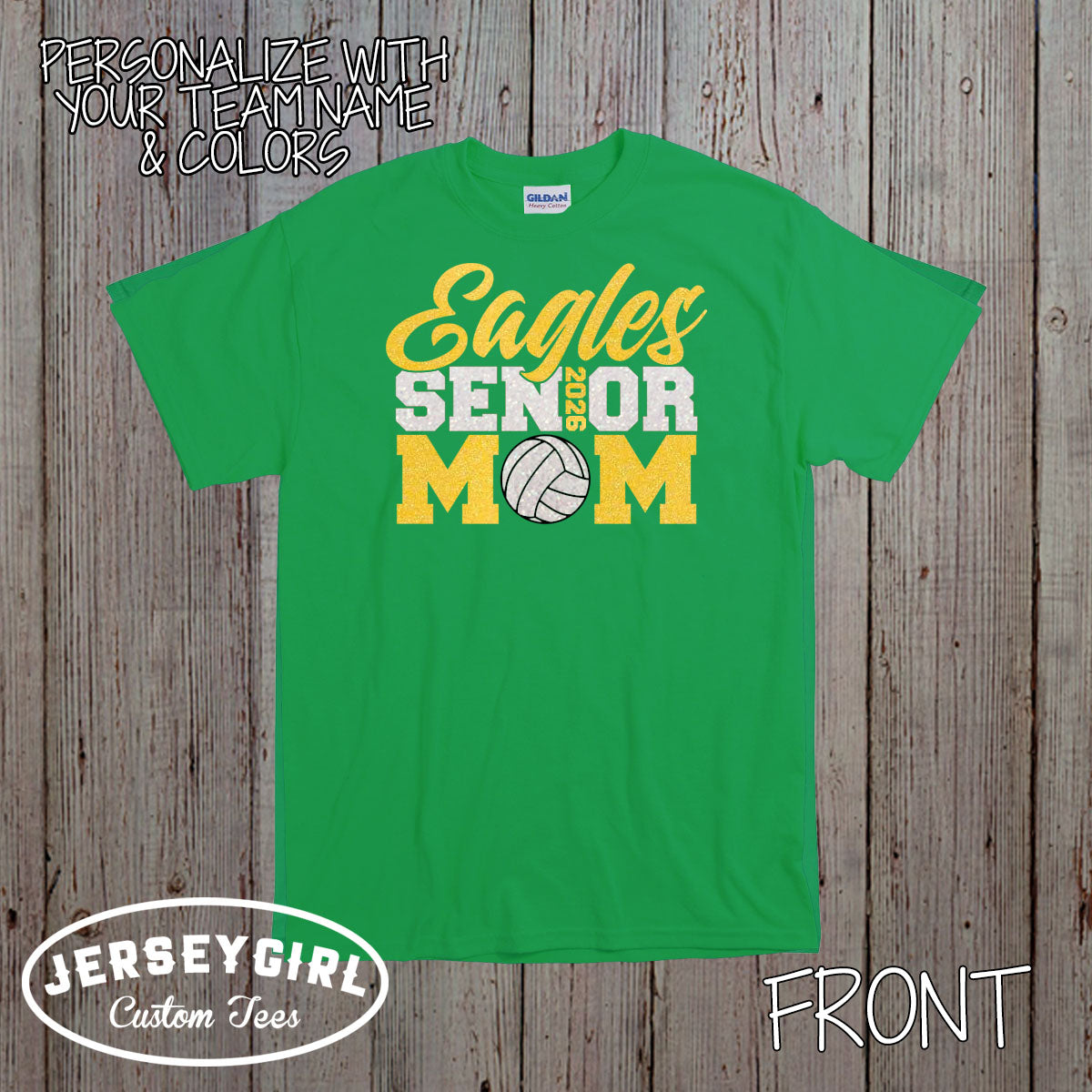 custom senior volleyball mom shirt