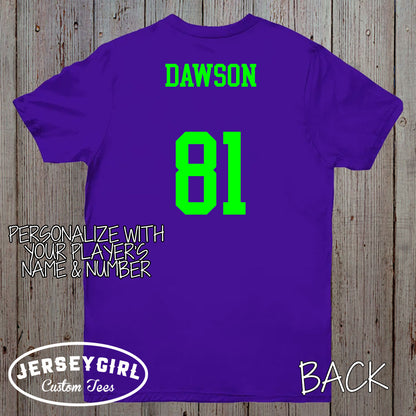 personalized volleyball senior shirt