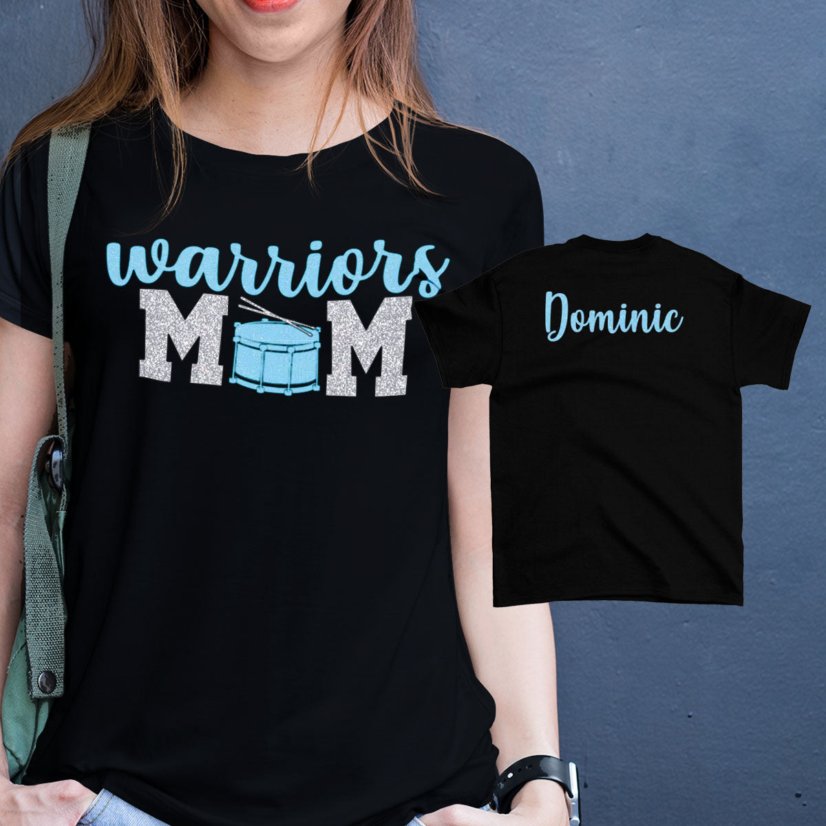 custom snare drum mom shirt