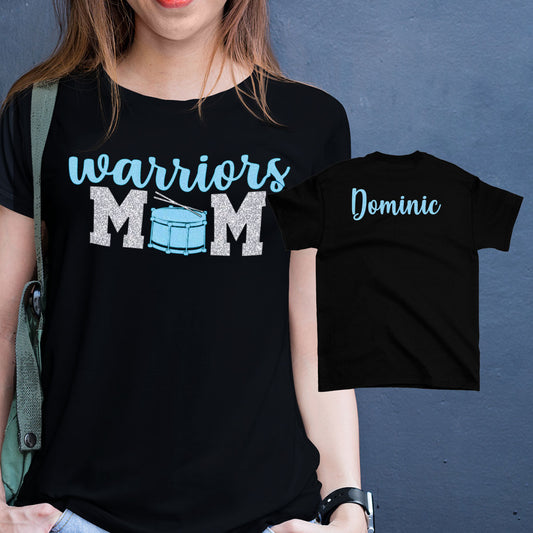 custom snare drum mom shirt