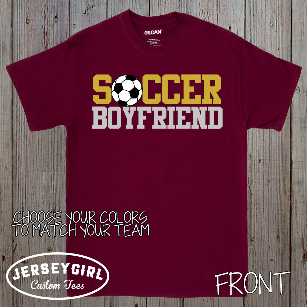 personalized soccer boyfriend shirt