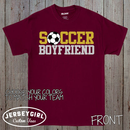 personalized soccer boyfriend shirt