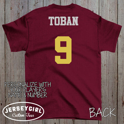 personalized soccer boyfriend shirt