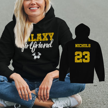 custom soccer girlfriend hoodie