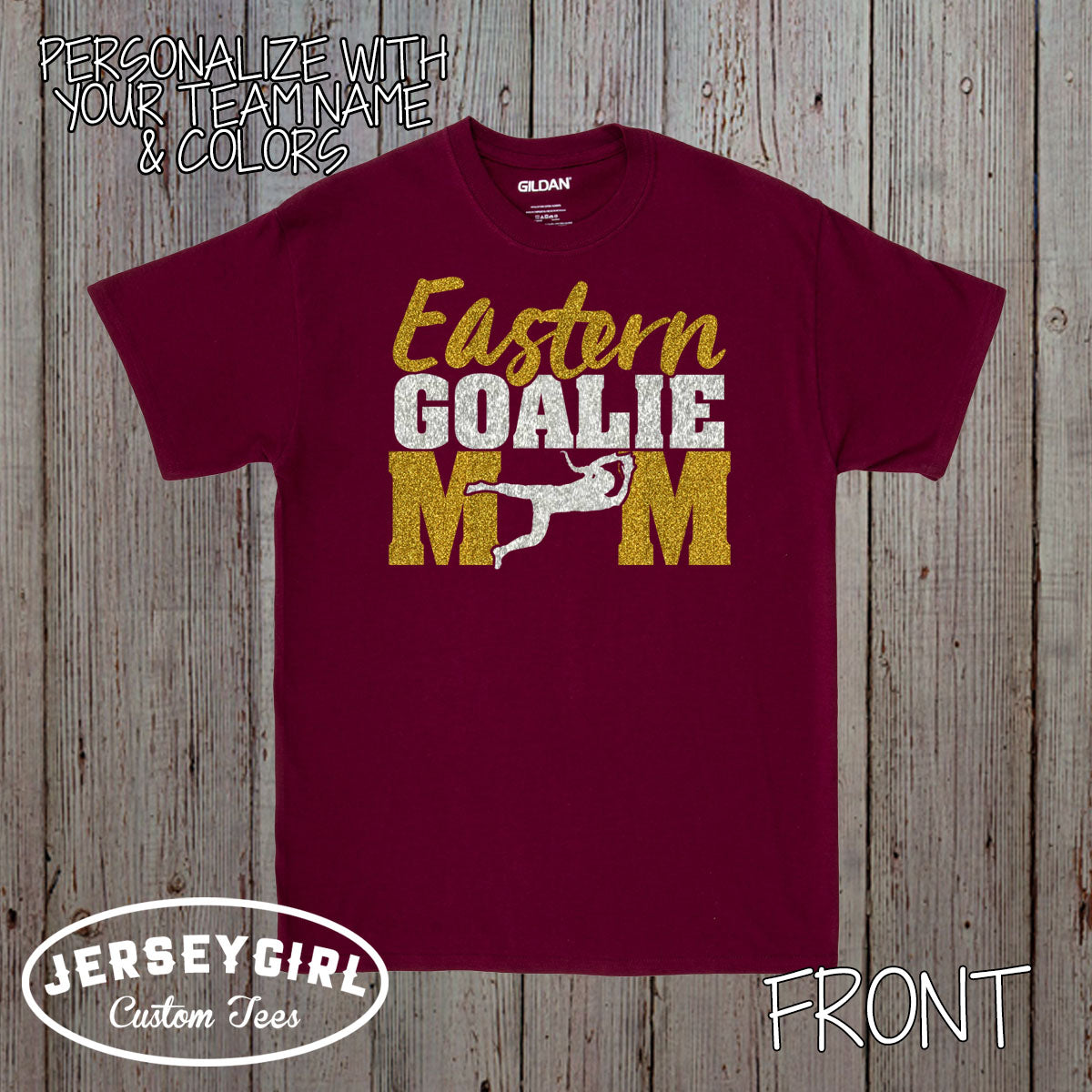 custom soccer goalie mom shirt