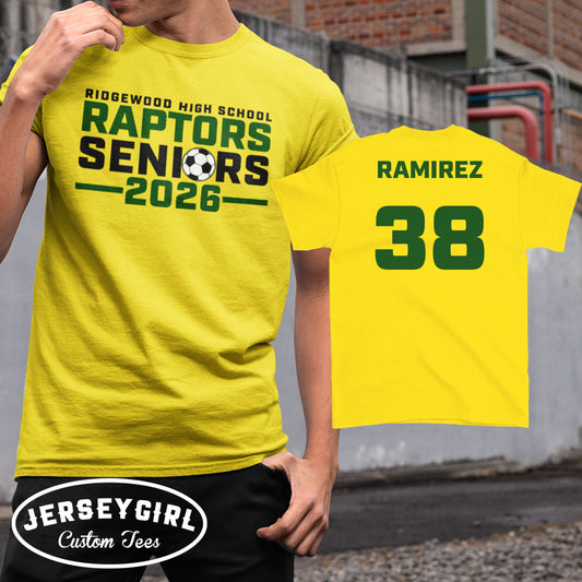 custom soccer seniors night shirt
