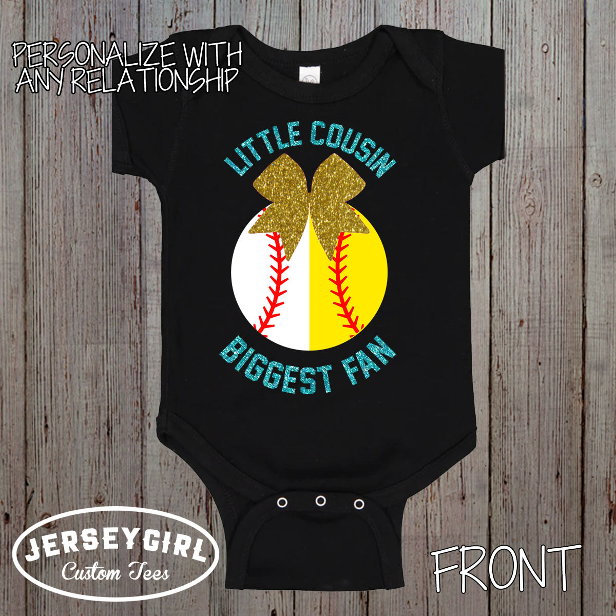 baseball and softball sister shirt