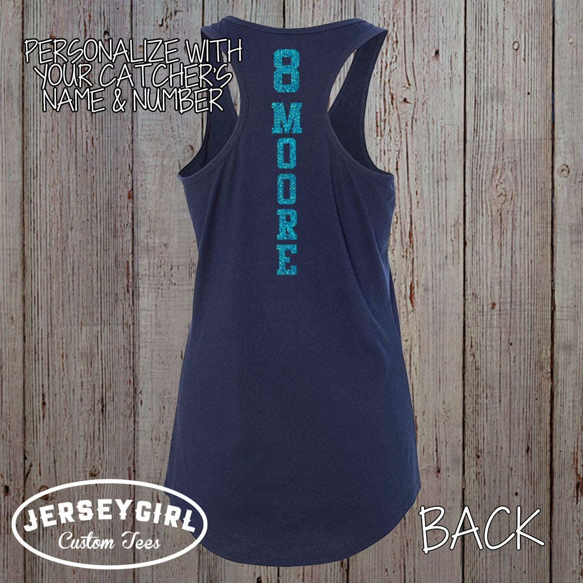 softball catcher mom tank top