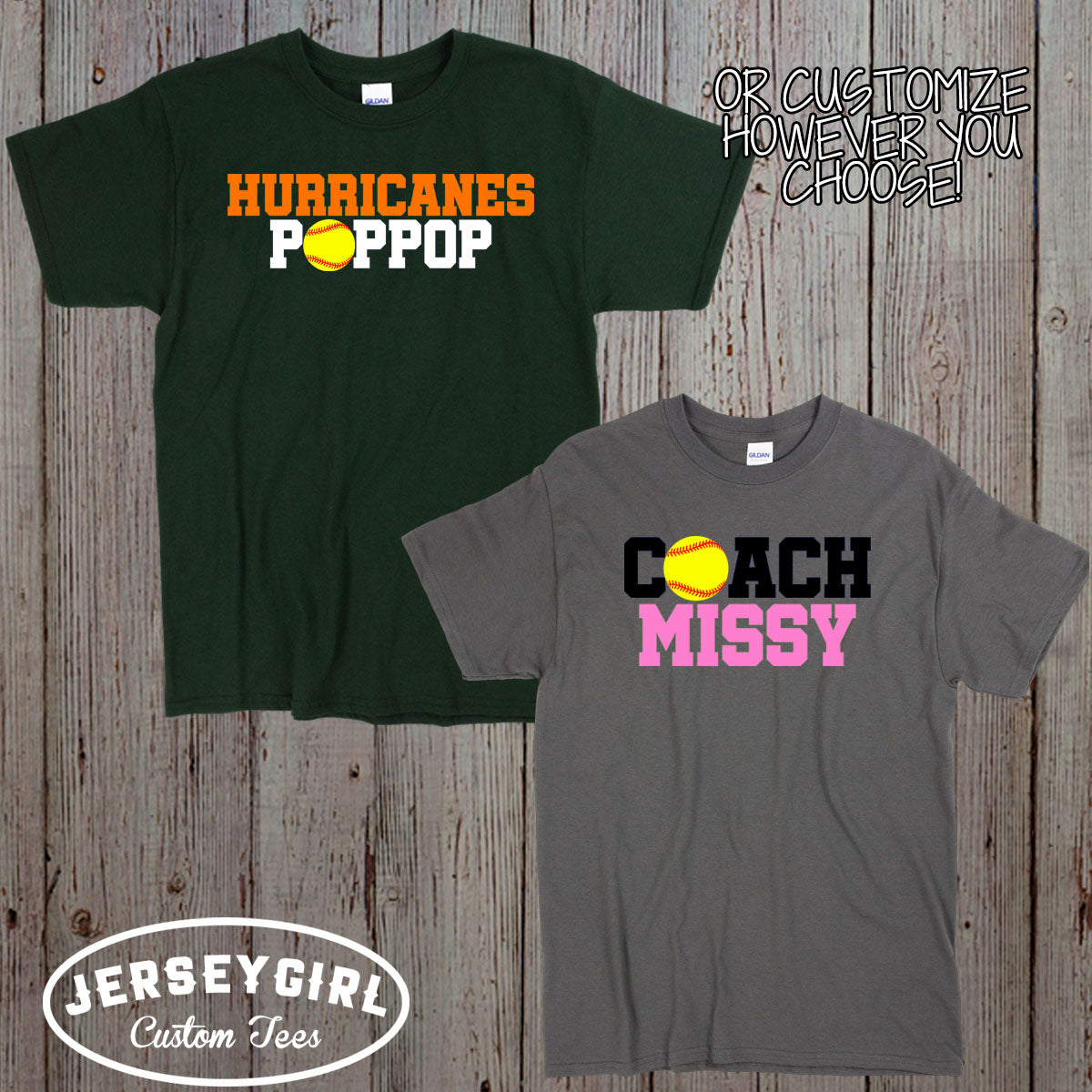 personalized softball dad shirt