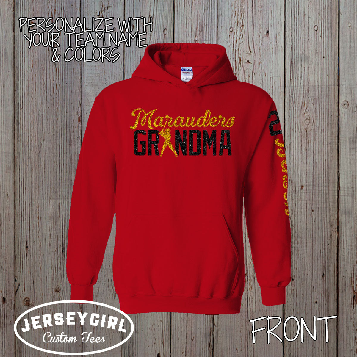 custom softball grandma sweatshirt