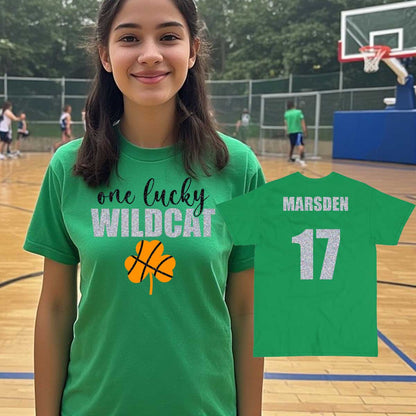 St. Patrick's Day basketball shirt