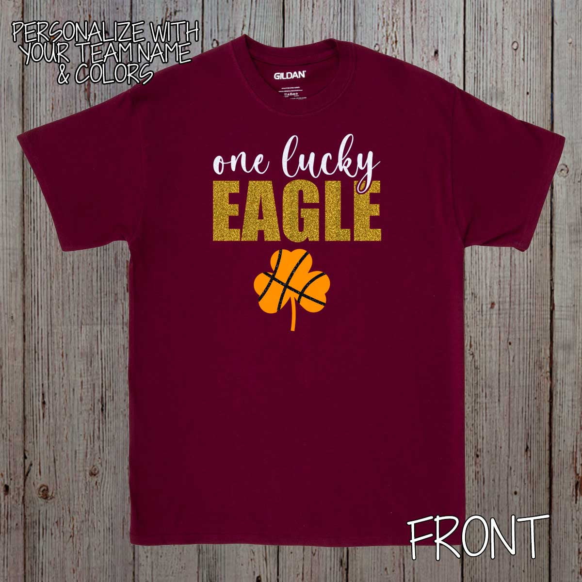 St. Patrick's Day basketball shirt