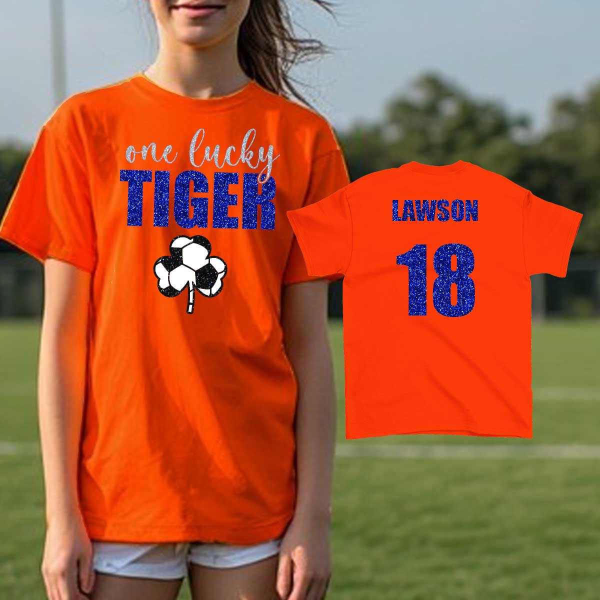 St. Patrick's Day soccer shirt