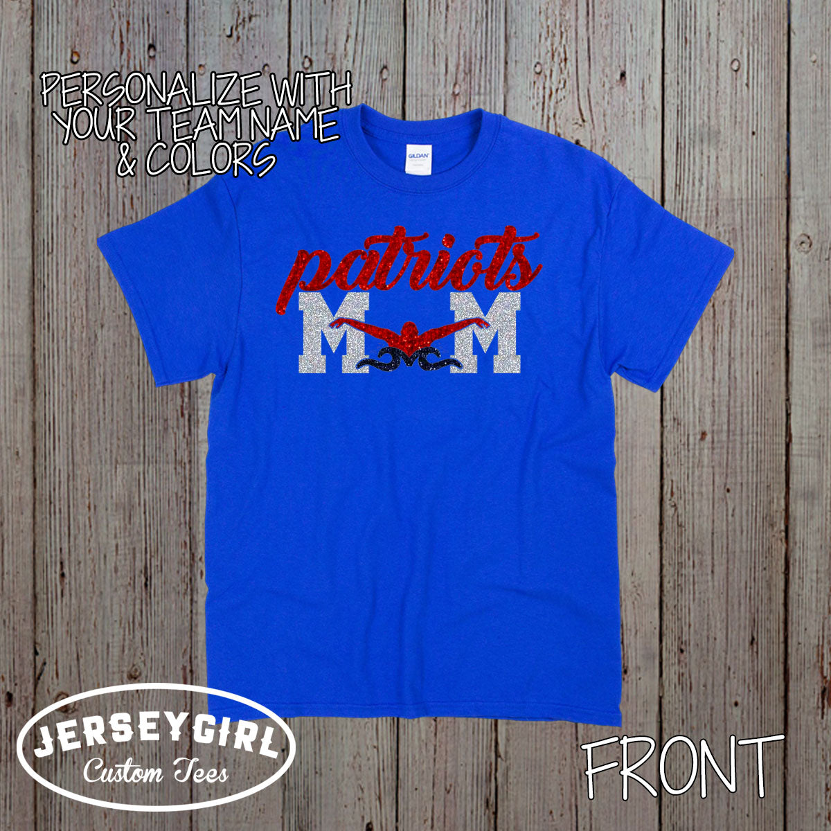 custom swim mom shirt