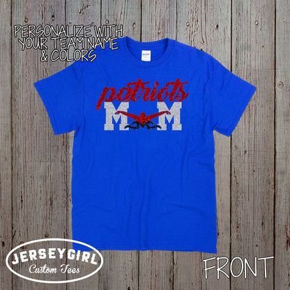 custom swim mom shirt