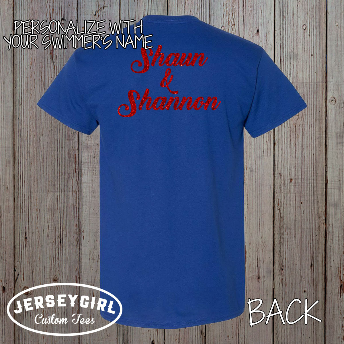 custom swim mom shirt