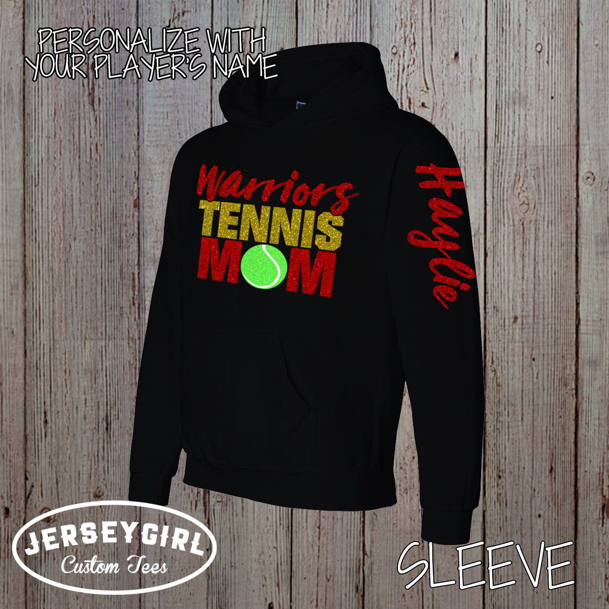 custom tennis mom sweatshirt