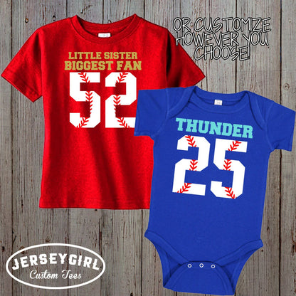 That's My Brother baseball bodysuit / toddler shirt